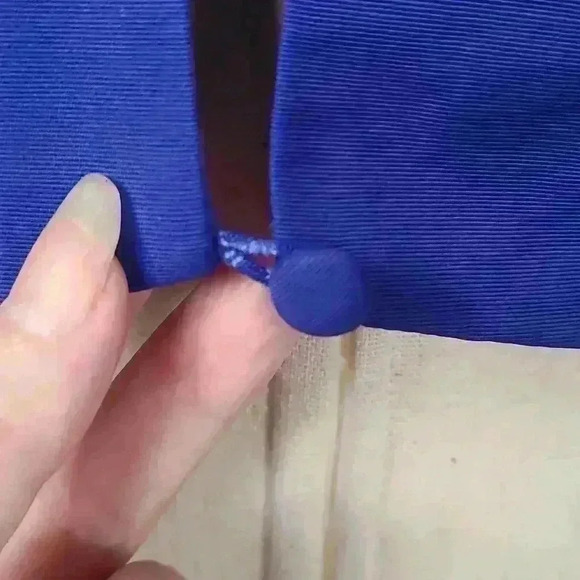 Banana Republic Cut out dress  Open-Back Mini Dress Blue size US 2 - Picture 17 of 17